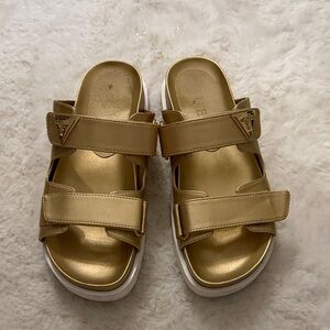 Guess Gold Sandals